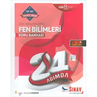 Sınav 24 Adımda LGS 8.Sınıf Fen Bilimleri Soru Bankası