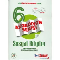 Sınav 6.Sınıf Sosyal Bilgiler Akordiyon Serisi