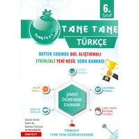 6.Sınıf Yeşil Defter Tadında Tane Tane Türkçe Nartest Yayınları