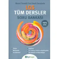 8.Sınıf LGS Tüm Dersler Soru Bankası Bilgi Küpü