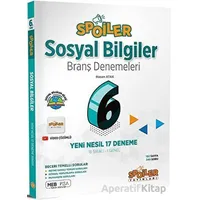 Spoiler Yayınları 6.Sınıf Spoiler Sosyal Bilgiler Branş Denemeleri