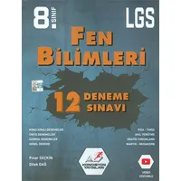 8.Sınıf LGS Fen Bilimleri 12li Deneme Sınavı Kondisyon Yayınları