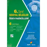 6.Sınıf Sosyal Bilgiler Ödev Fasikülleri Aydın Yayınları