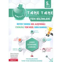 5.Sınıf Yeşil Defter Tadında Tane Tane Fen Bilimleri Nartest Yayınları