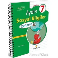 7. Sınıf Sosyal Bilgiler Defterim Aydın Yayınları