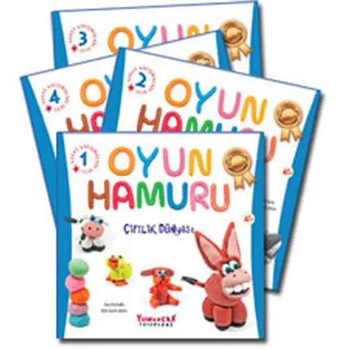 Oyun Hamuru Eğitim Seti-4 Kitap - Malagon Arias - Yumurcak Yayınları