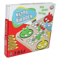 Ludo Ahşap Kızma Birader Geleneksel Aile Oyunu