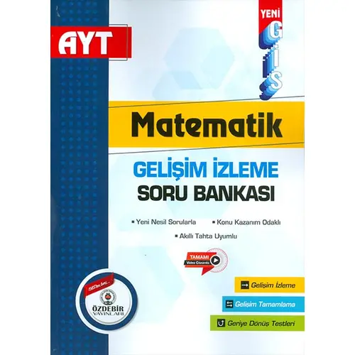 Özdebir AYT Matematik Gelişim İzleme Soru Bankası