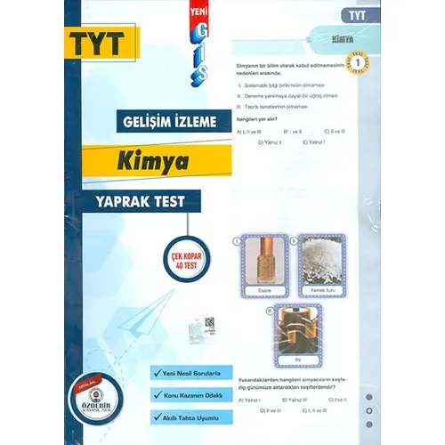 Özdebir TYT Kimya Yaprak Test