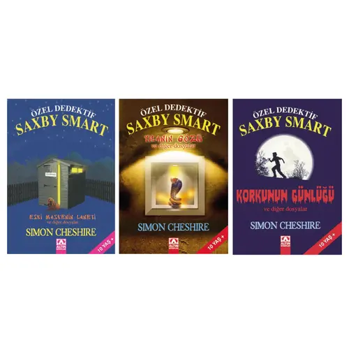 Özel Dedektif Saxby Smart Serisi Set 3 Kitap - Simon Cheshire - Altın Kitaplar