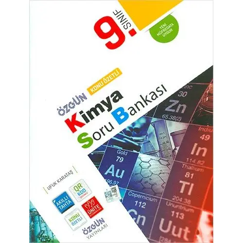 Özgün 9.Sınıf Kimya Konu Özetli Soru Bankası