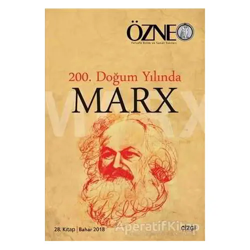 Özne 28. Kitap - 200. Doğum Yılında Marx - Kolektif - Çizgi Kitabevi Yayınları