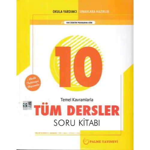 Palme 10.Sınıf Tüm Dersler Soru Bankası