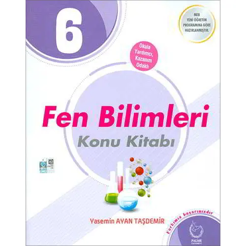 Palme 6.Sınıf Fen Bilimleri Konu Kitabı