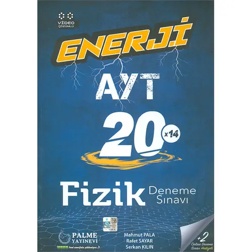 Palme AYT Fizik Enerji 20 Deneme