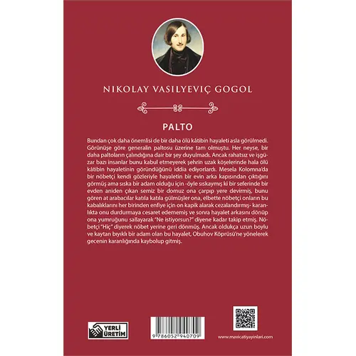 Palto - Nikolay Vasilyeviç Gogol - Maviçatı (Dünya Klasikleri)