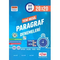 Yeni Nesil 20x20 Paragraf Denemeleri Nego Yayınları