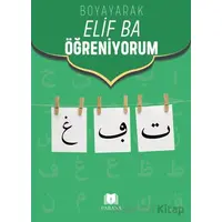 Boyayarak Elif Ba Öğreniyorum - Emine Yıldızgil - Parana Yayınları