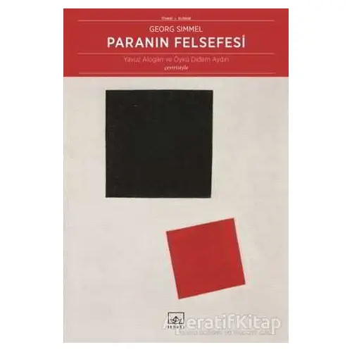 Paranın Felsefesi - Georg Simmel - İthaki Yayınları