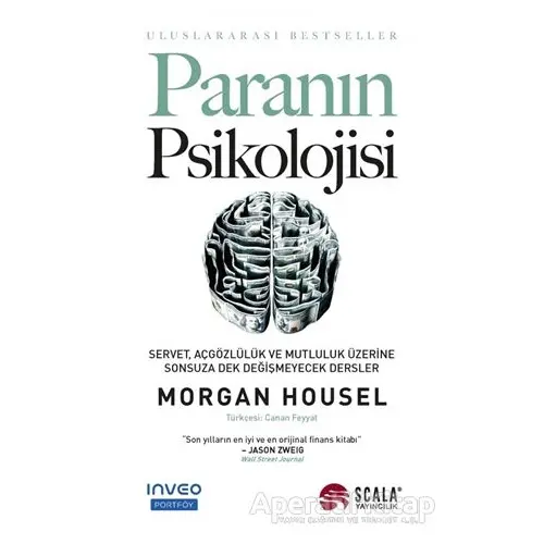 Paranın Psikolojisi - Morgan Housel - Scala Yayıncılık