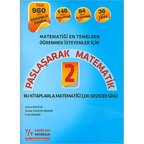 Paslaşarak Matematik 2 Yüzdeyüz Yayınları