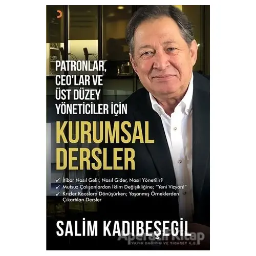 Patronlar CEO’lar ve Üst Düzey Yöneticiler için Kurumsal Dersler