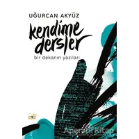 Kendime Dersler - Uğurcan Akyüz - Payda Yayıncılık