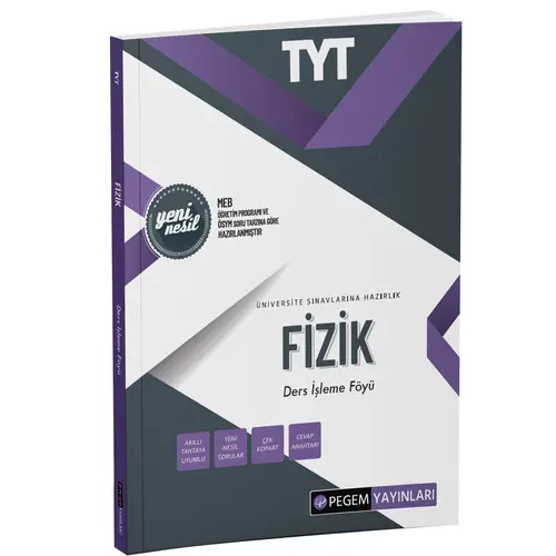 Pegem Akademi 2022 TYT Fizik Ders İşleme Föyü