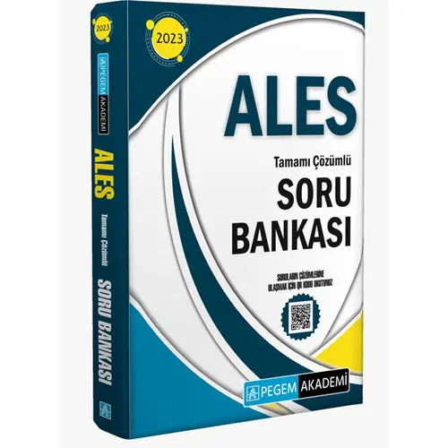 2024 ALES Soru Bankası - Kolektif - Pegem Akademi Yayıncılık