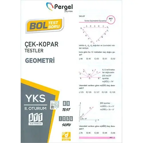 Pergel AYT Geometri Çek Kopar Testler