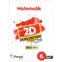 Pergel 6.Sınıf Matematik Ders Defteri