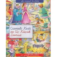 Çizmeli Kedi ve Üç Küçük Domuz - Kolektif - Çiçek Yayıncılık