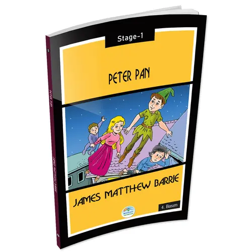 Peter Pan - James Matthew Barrie (Stage-1) Maviçatı Yayınları