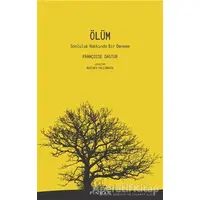 Ölüm - Françoise Dastur - Pinhan Yayıncılık