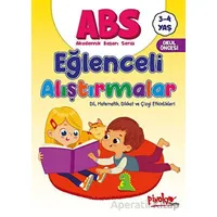 ABS 3-4 Yaş Eğlenceli Alıştırmalar - Buçe Dayı - Pinokyo Yayınları