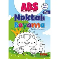 ABS 3-4 Yaş Noktalı Boyama - Buçe Dayı - Pinokyo Yayınları