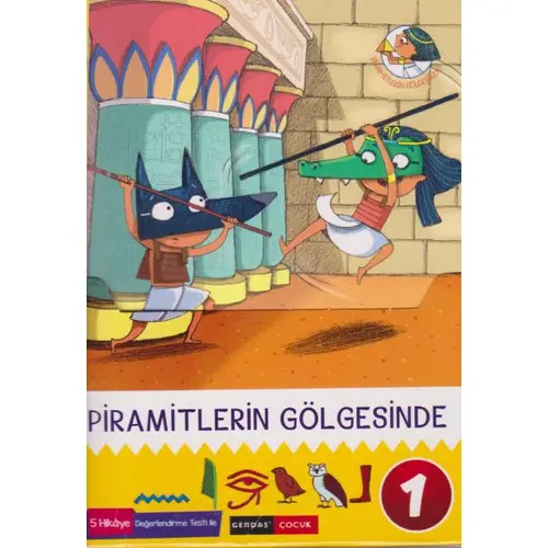 Piramitlerin Gölgesinde 5 Kitap 1.Seri Gendaş Çocuk