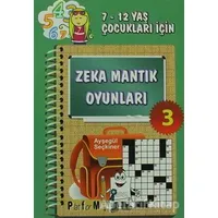 Zeka Mantık Oyunları 3 - Ayşegül Seçkiner - Platform Yayınları