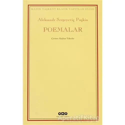 Poemalar - Aleksandr Puşkin - Yapı Kredi Yayınları