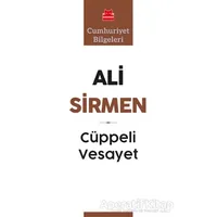 Cüppeli Vesayet - Ali Sirmen - Kırmızı Kedi Yayınevi