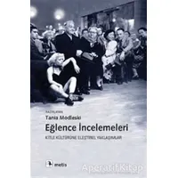 Eğlence İncelemeleri - Kolektif - Metis Yayınları