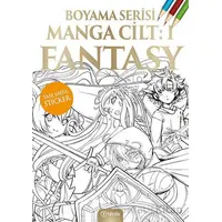 Manga Boyama Cilt I: Fantasy - Kolektif - Teras Kitap