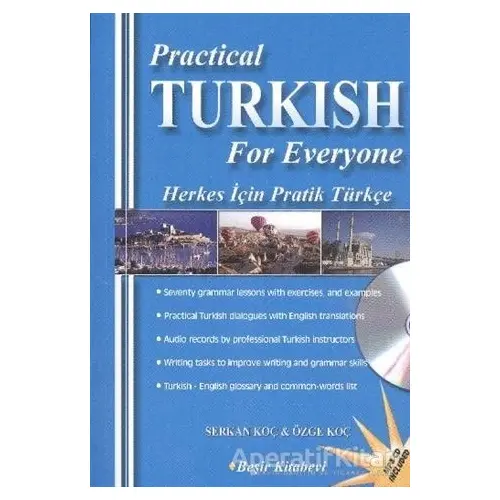 Practical Turkish For Everyone - Herkes İçin Pratik Türkçe + CD - Özge Koç - Beşir Kitabevi