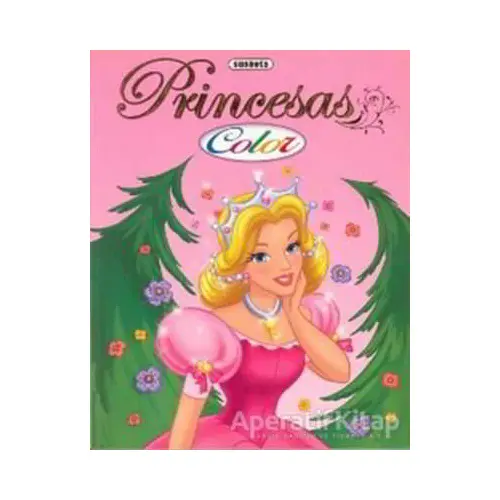 Prensesler Boyama Kitabı 1 - Çiçek Yayıncılık