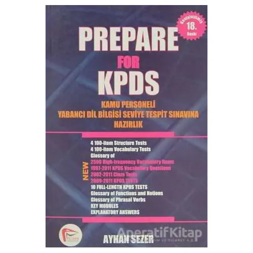 Prepare for KPDS - Kolektif - Pelikan Tıp Teknik Yayıncılık