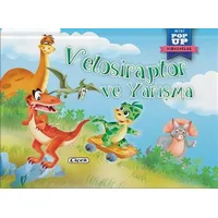 Velosiraptor ve Yarışma - Mini Pop-Up Dinozorlar - Kolektif - Çiçek Yayıncılık