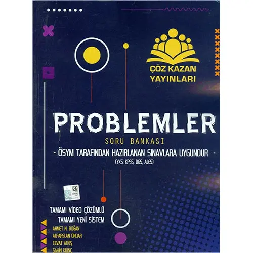 Problemler Soru Bankası Çöz Kazan Yayınları