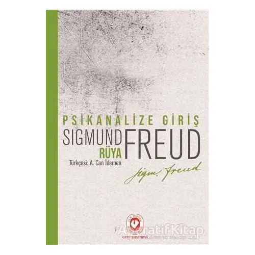 Psikanalize Giriş - Rüya - Sigmund Freud - Cem Yayınevi