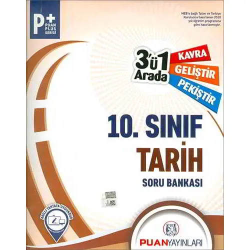 Puan 10.Sınıf Tarih 3ü 1 Arada Soru Bankası