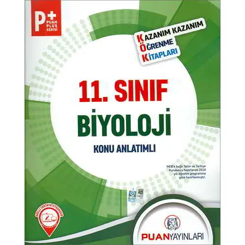 Puan 11.Sınıf Biyoloji Konu Anlatımlı